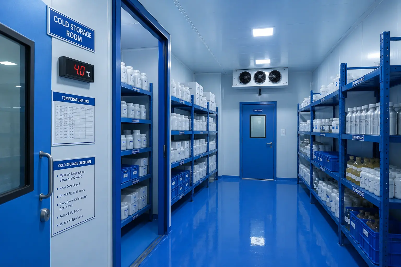 Raw Material & Cold Storage