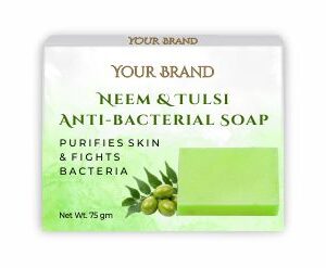 Neem + Tulsi Anti-Bacterial Soap Third-Party Manufacturer